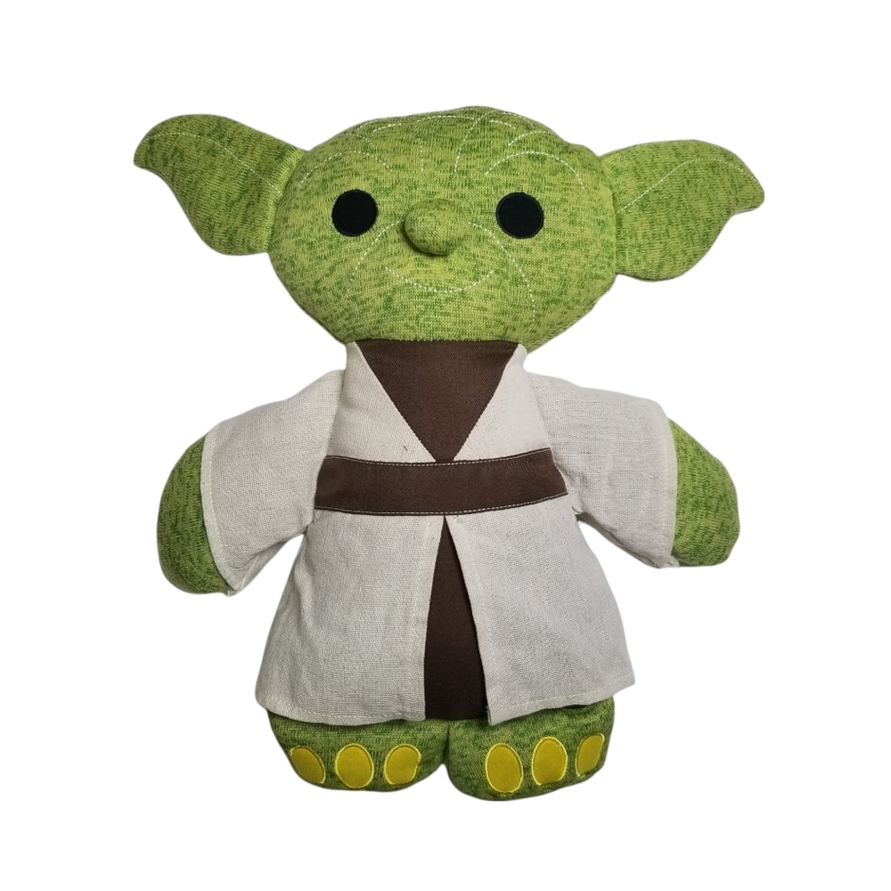 Star Wars Galaxy’s Edge Trading Outpost Mattel Yoda Plush 17” Throw Pillow